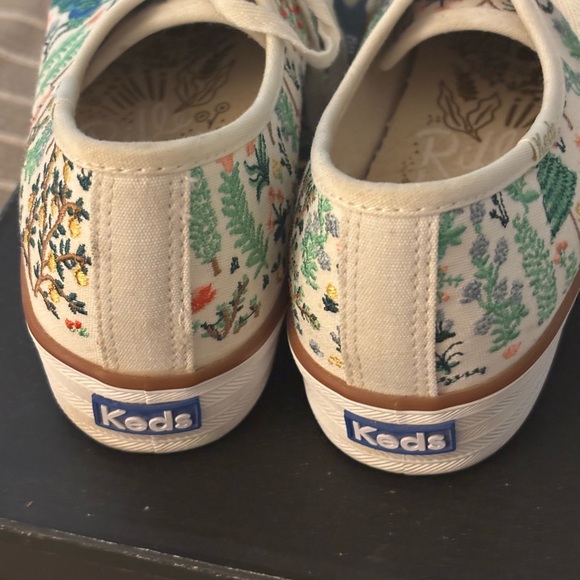 Keds X Rifle Paper Co Embroidered Sneakers - Picture 5 of 11